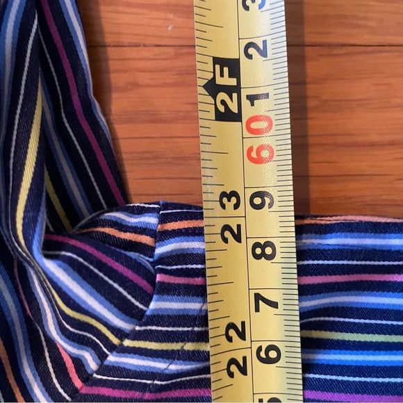 BUGATCHI UOMO CLASSIC FIT STRIPED BUTTON DOWN SHIRT Size Medium - Picture 7 of 9